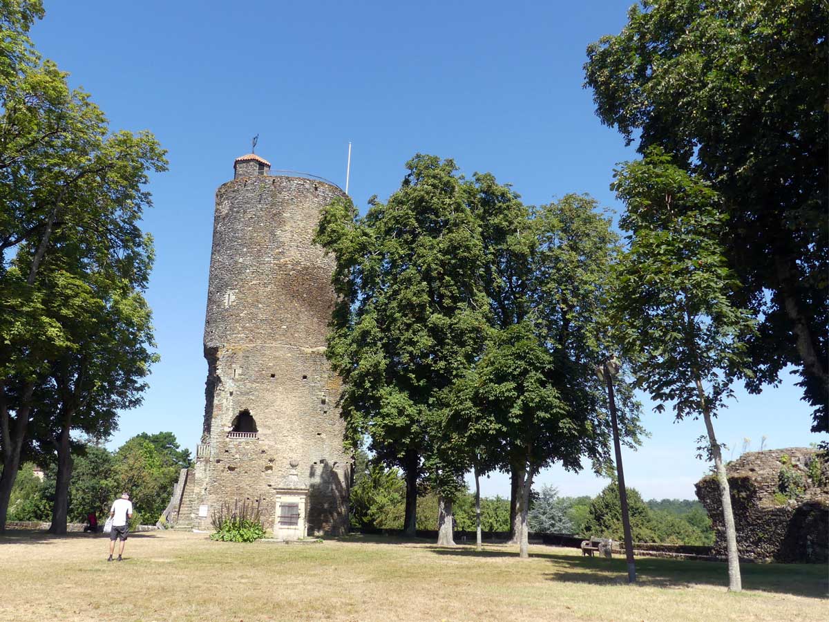 melusine Tower in Vouvant