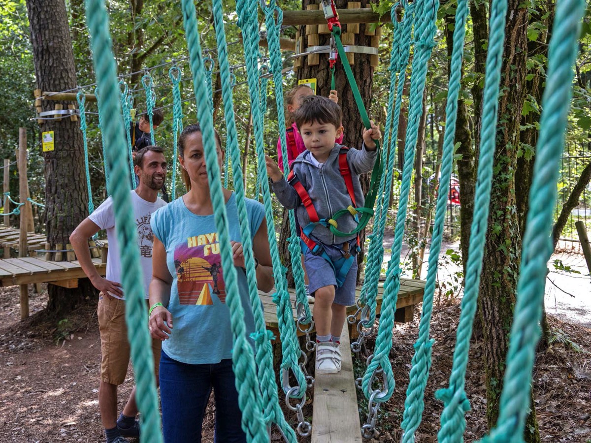 Childrens Climbing area at OFun Adventure Park