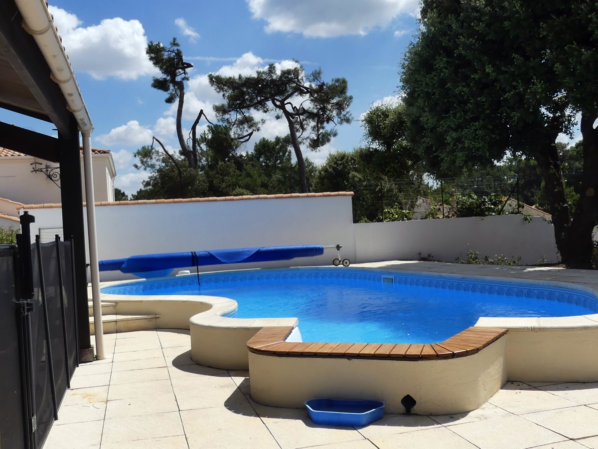 Take a Dip in the heated Pool at Les Pins du Phare