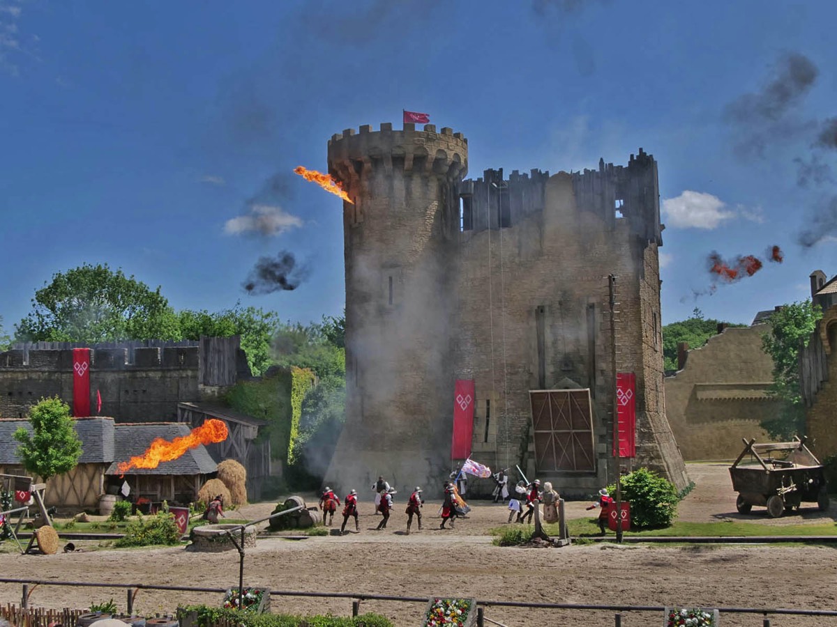 Medieval Knights at the Puy du Fou