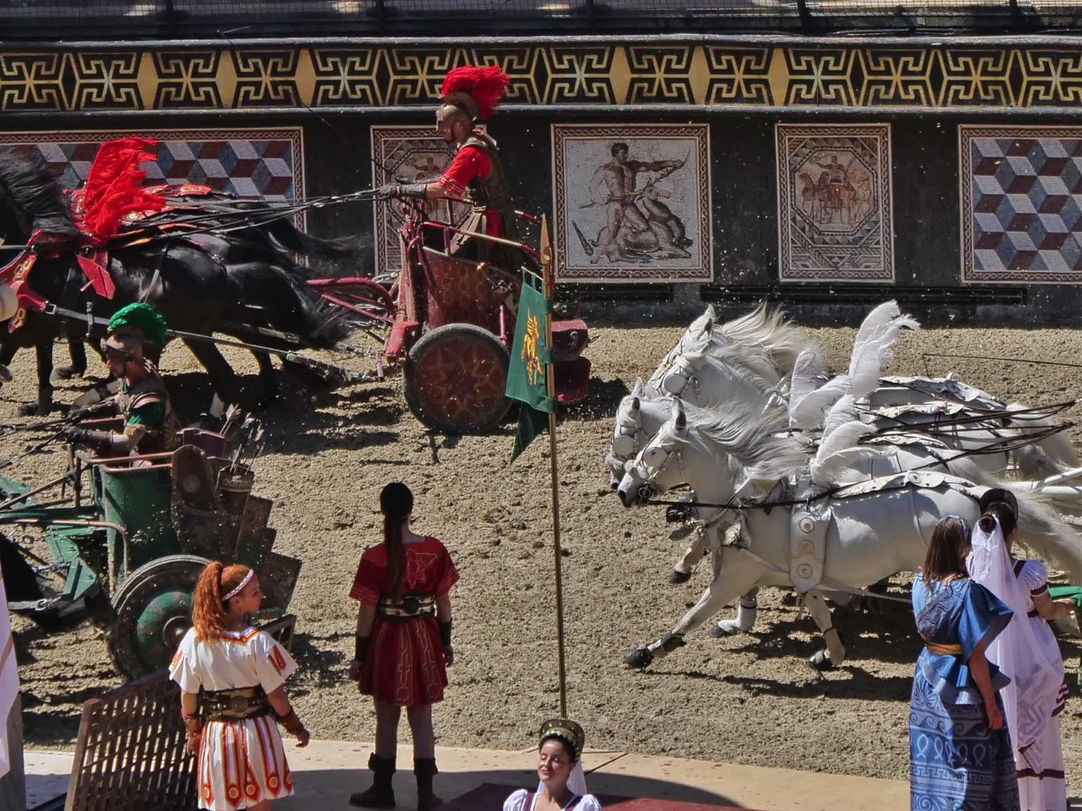 Gladiators at the Puy du Fou