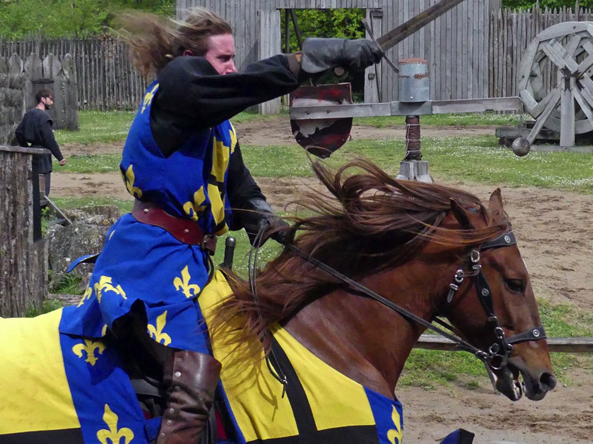 Jousting at the Chateau de Tiffauges