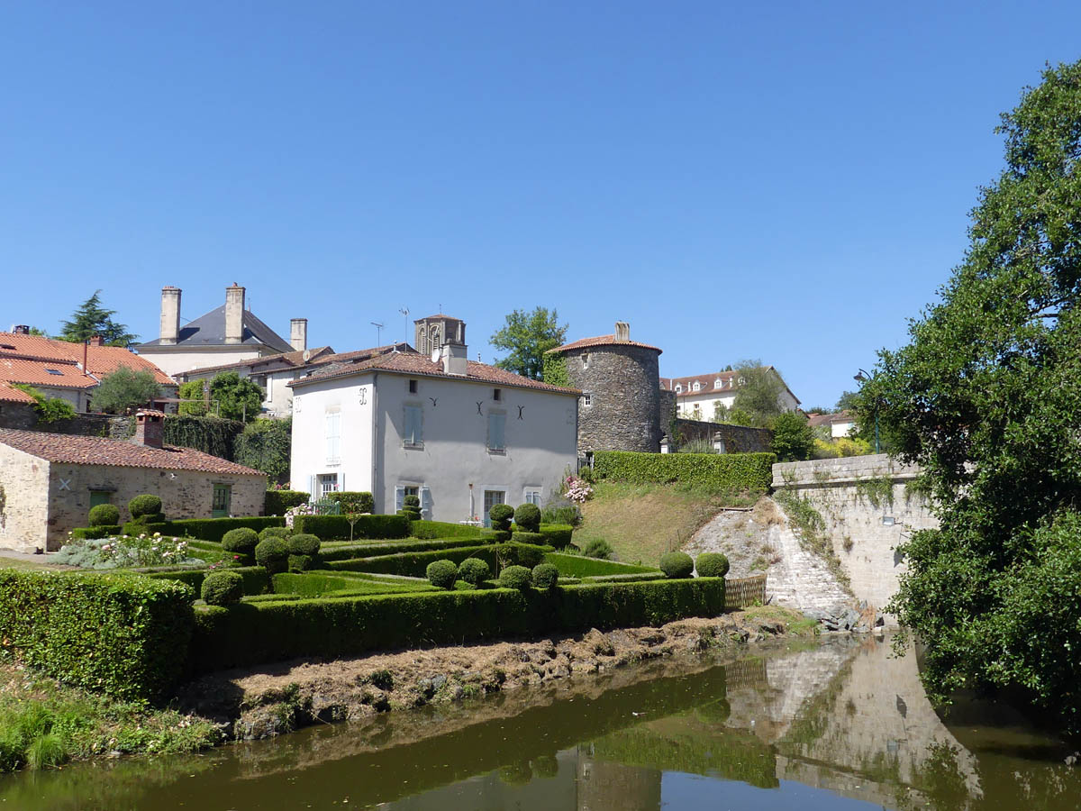 Views of Vouvant Petit Cité de caractère