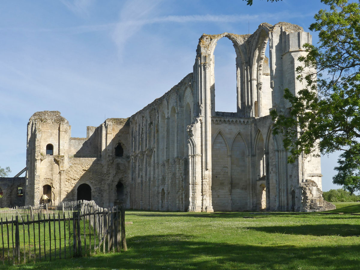 Ruined Abbey at Maillezais