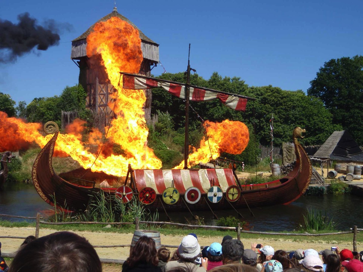 The Puy du Fou Theme Park 30 Minutes from les Ammonites Holiday Home