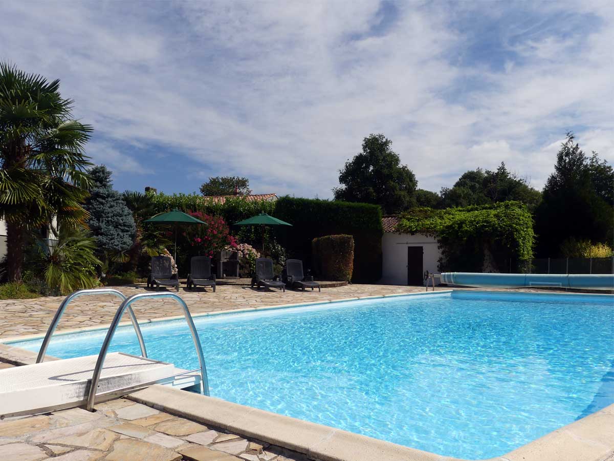 12m swimming pool at La Launiere Holiday Villa