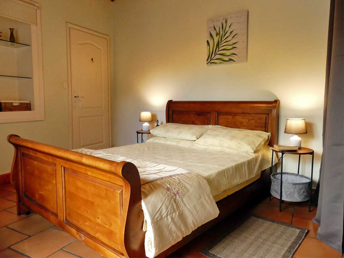 Ground Floor Bedroom at La Launiere Holiday Villa