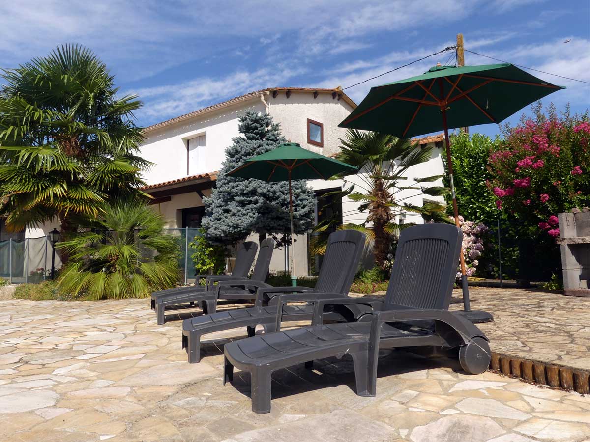 Relax by the Pool at La Launiere Holiday Villa