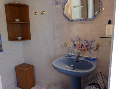 Shower Room at Le Cottage Bleu