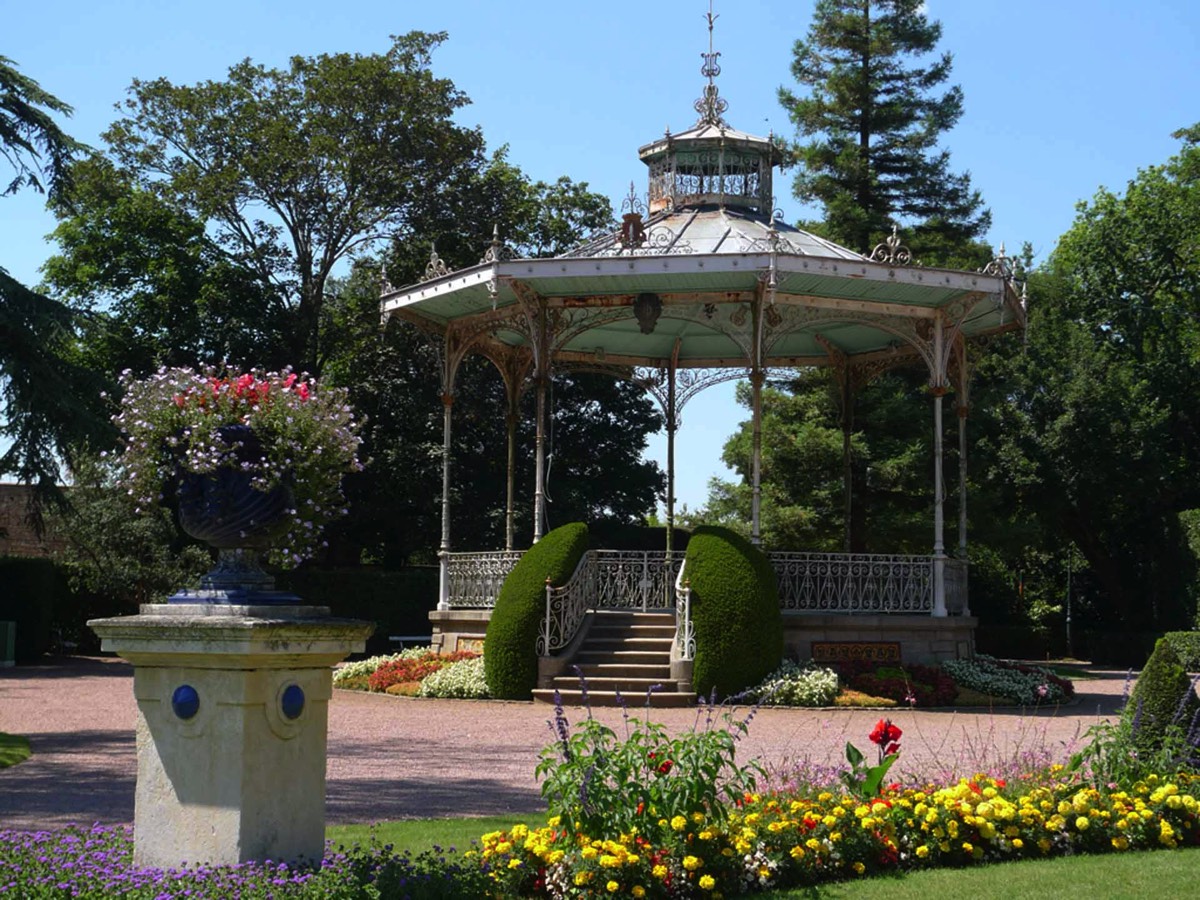 Bandstand at the Jardin Dumaine in Lucon