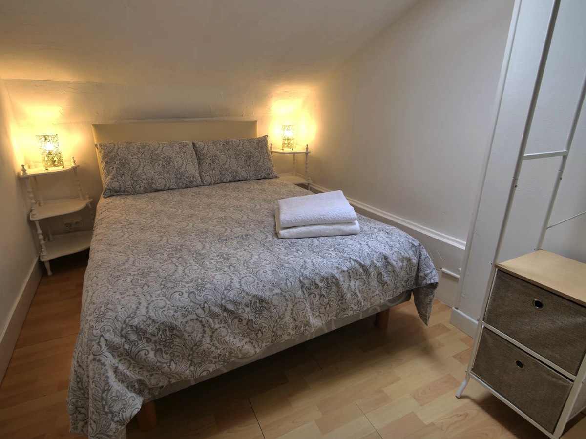 Double Bedroom at Les Poiriers Holiday Cottage