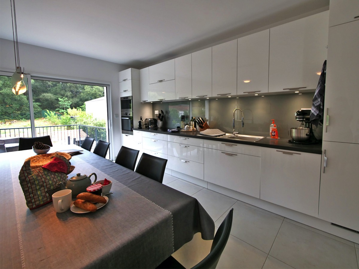 Modern Kitchen at Villa Les Terrieres