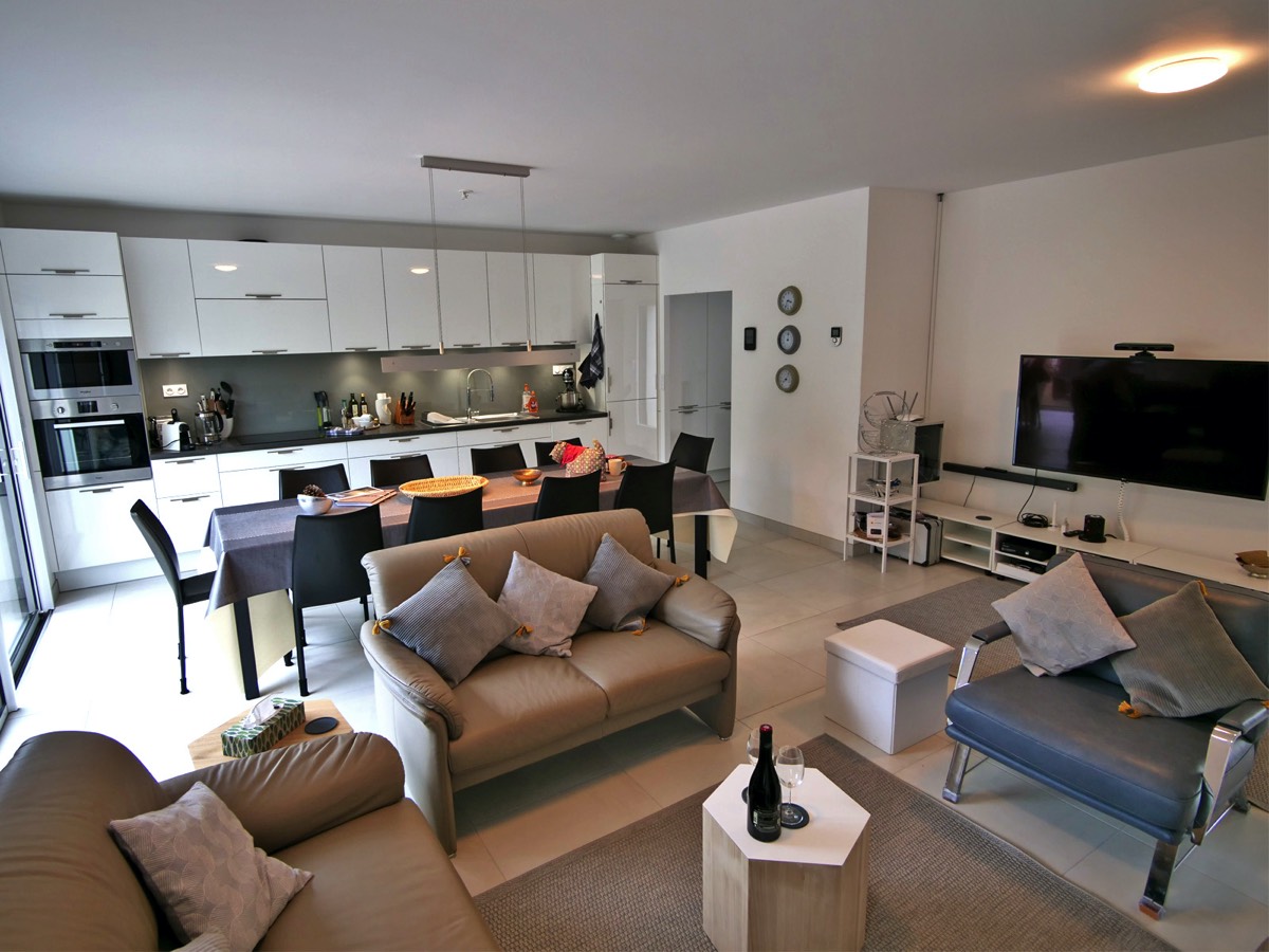 Open Plan Living Area at Villa Les Terrieres