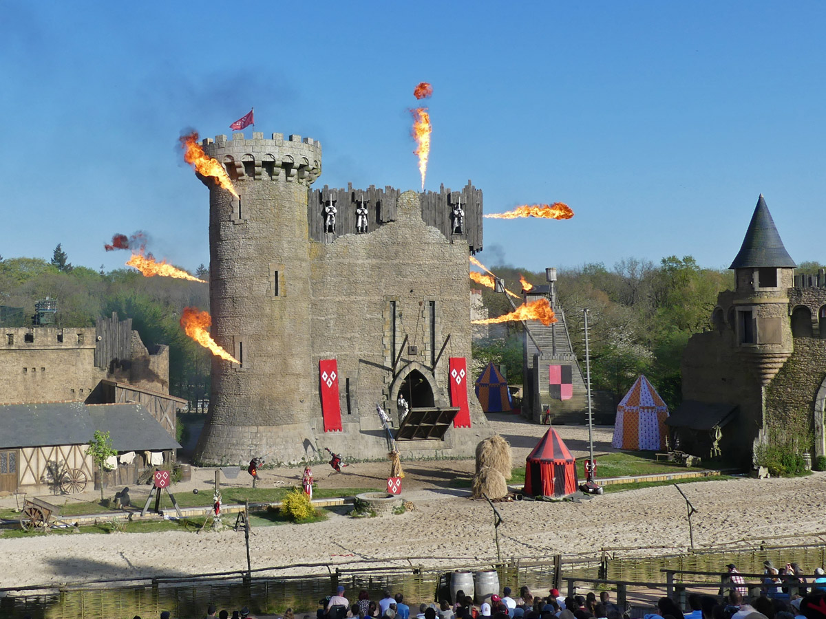 Knights at the Puy du Fou Park