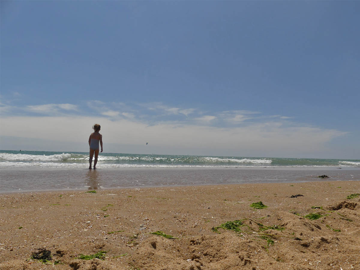 The Beach at Les Terrieres in the Vendee