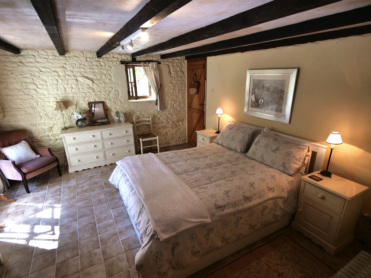 Ground Floor Double Bedroom at Maison Meli