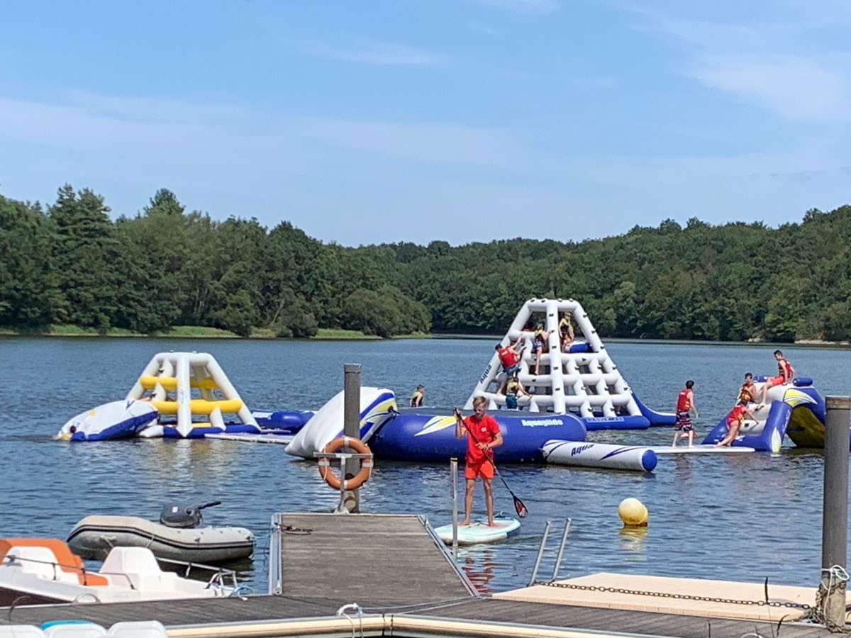 Water Sports at the Lac de Chassenon